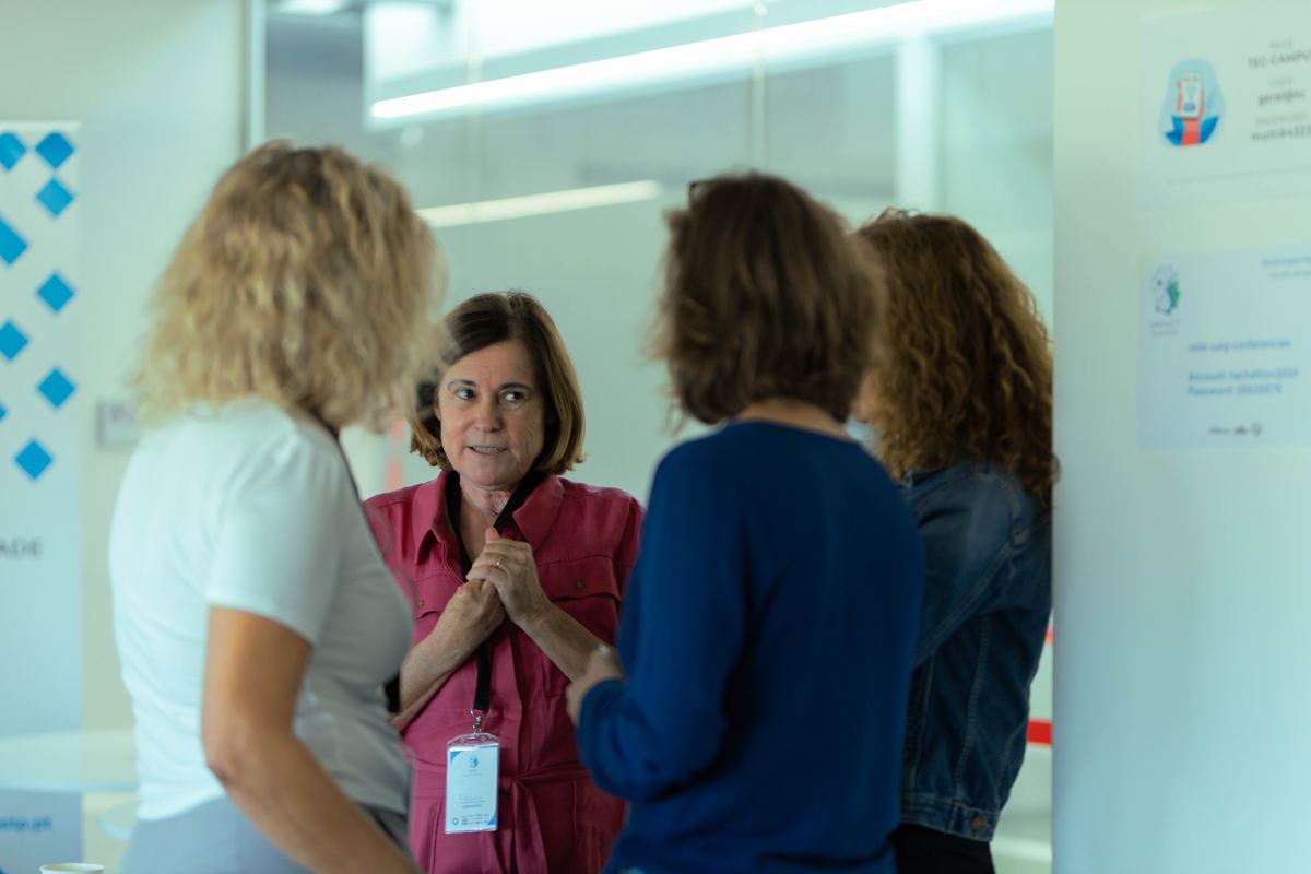 Participants in conversation